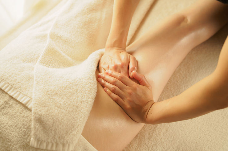 リンパマッサージ